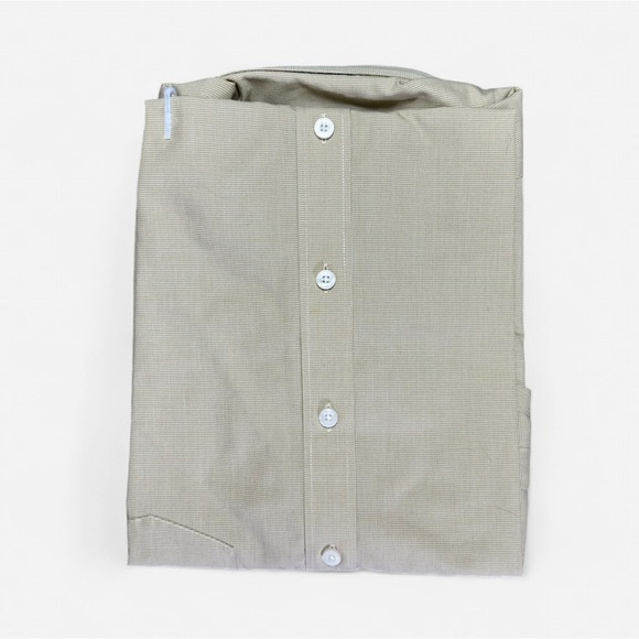 UNTUCKit Cadetto Tan Wrinkle Free Slim Fit Button Down Shirt Mens Medium - Picture 3 of 4